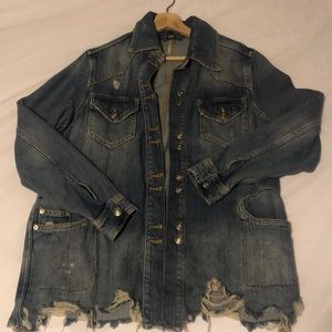 Moonchild Denim Shirt Jacket